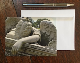 Weeping Angel Note Cards