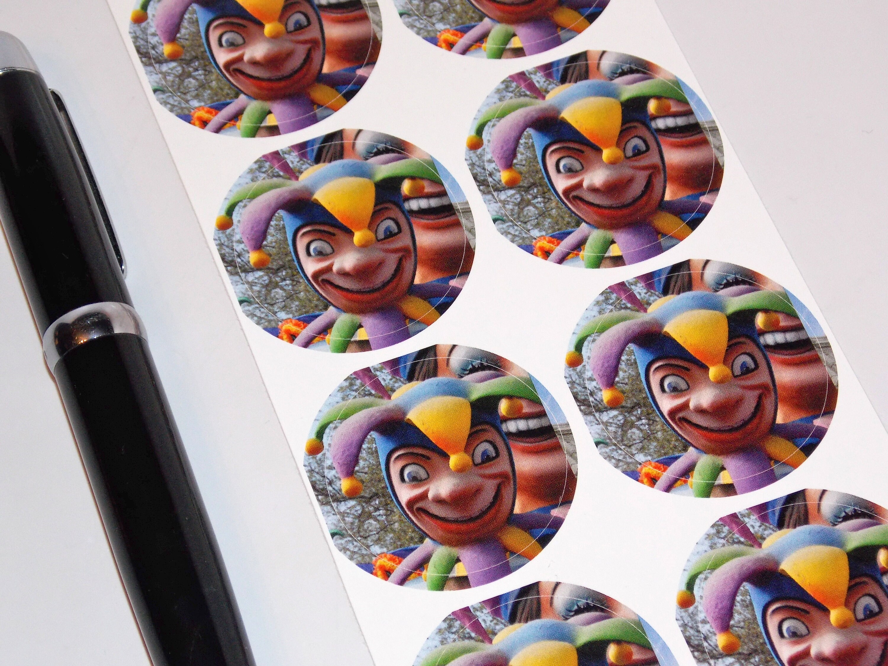 Jester Stickers