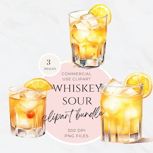 Barwagen Clipart, Clip Art Barkarte, Aquarell Signatur Cocktail, Hochzeitsgetränke Schild, Barwagen, Alkohol Illustration, Whisky Sour PNG