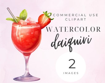 Daiquiri de fresa PNG, imágenes prediseñadas de bebidas exclusivas, imágenes prediseñadas de paquetes de bebidas de cóctel, imágenes prediseñadas de bebidas de bar, bebidas sin alcohol, uso comercial
