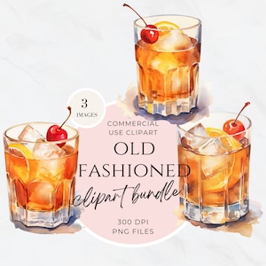 Bar Warenkorb Clipart, Clip Art Barkarte, Aquarell Signatur Cocktail, Hochzeit Getränke Zeichen, Barwagen, Bourbon Illustration, Altmodisch PNG