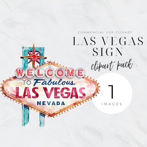 Las Vegas signe des cliparts, des cliparts aquarelle de casino, clipart de jeu, fond Transparent, licence commerciale, enseigne de bachelorette, vacances