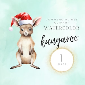 Australische Weihnachtscliparts, Australien Tiere Clipart, Känguru, Aussie Weihnachten, Weihnachtskoala, Weihnachtscliparts, transparente PNG