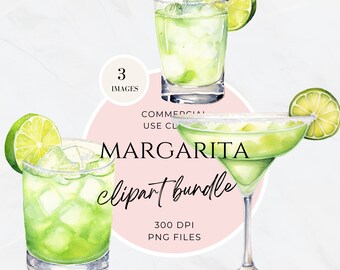 Margarita Bar Cart Clipart, Bar Menu Clip Art, Watercolor Signature Cocktail, Wedding Drinks Sign, Bar Cart, Alcohol Illustration, PNG