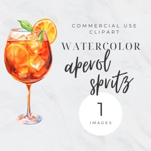 Aperol clipart, aperol spritz png, cocktaildrankbundel clipart, bardrankjes, signature cocktail, alcohol, bruiloftsdrankje, instant download