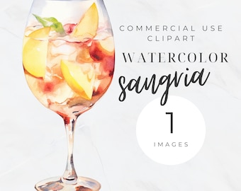 Bar Cart Clipart, Bar Menu Clip Art, Watercolor Signature Cocktail, Wedding Drinks Sign, Bar Cart, Alcohol Illustration, Sangria, Wine PNG