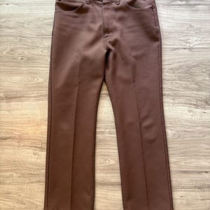 Vintage Levis Action Slacks Brown - Etsy