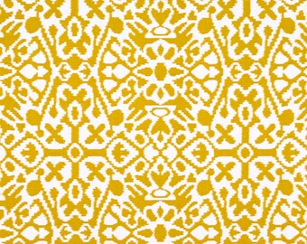 Golden Seville -  Goldenrod Ivory Deep Yellow Macon Natural -  Premier Prints -  by the yard