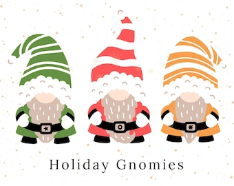 gnomes, winter