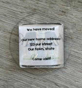 Moving Announcement Magnets