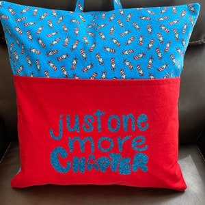 Kissenbezug Lesetaschenkissen Dr. Seuss Maßgeschneiderte Kissen Buchkissen Reisekissen Taschenkissen 17 "x 17" KOSTENLOSER VERSAND