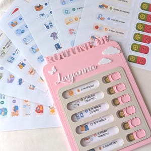 Personligt barnrutinschema – Daglig rutinschema – Barnrumsinredning