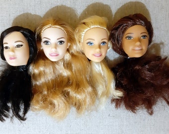barbie doll heads bulk