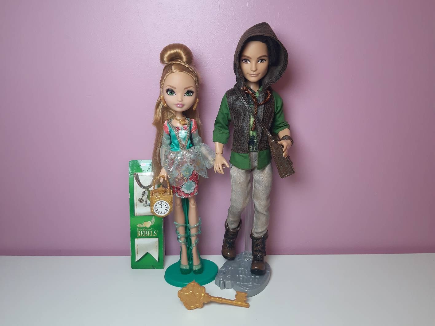 Ever After High Ashlynn Ella & Hunter Huntsman New Dolls 