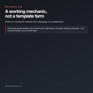UK Vehicle Service Reminder Log, Fillable PDF Tracker (41 Pages) afbeelding 8