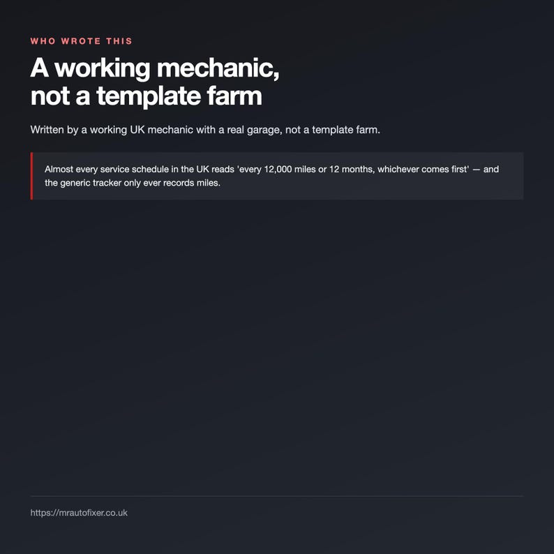 UK Vehicle Service Reminder Log, Fillable PDF Tracker (41 Pages) afbeelding 8