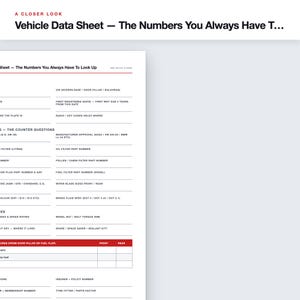 UK Vehicle Service Reminder Log, Fillable PDF Tracker (41 Pages) afbeelding 6