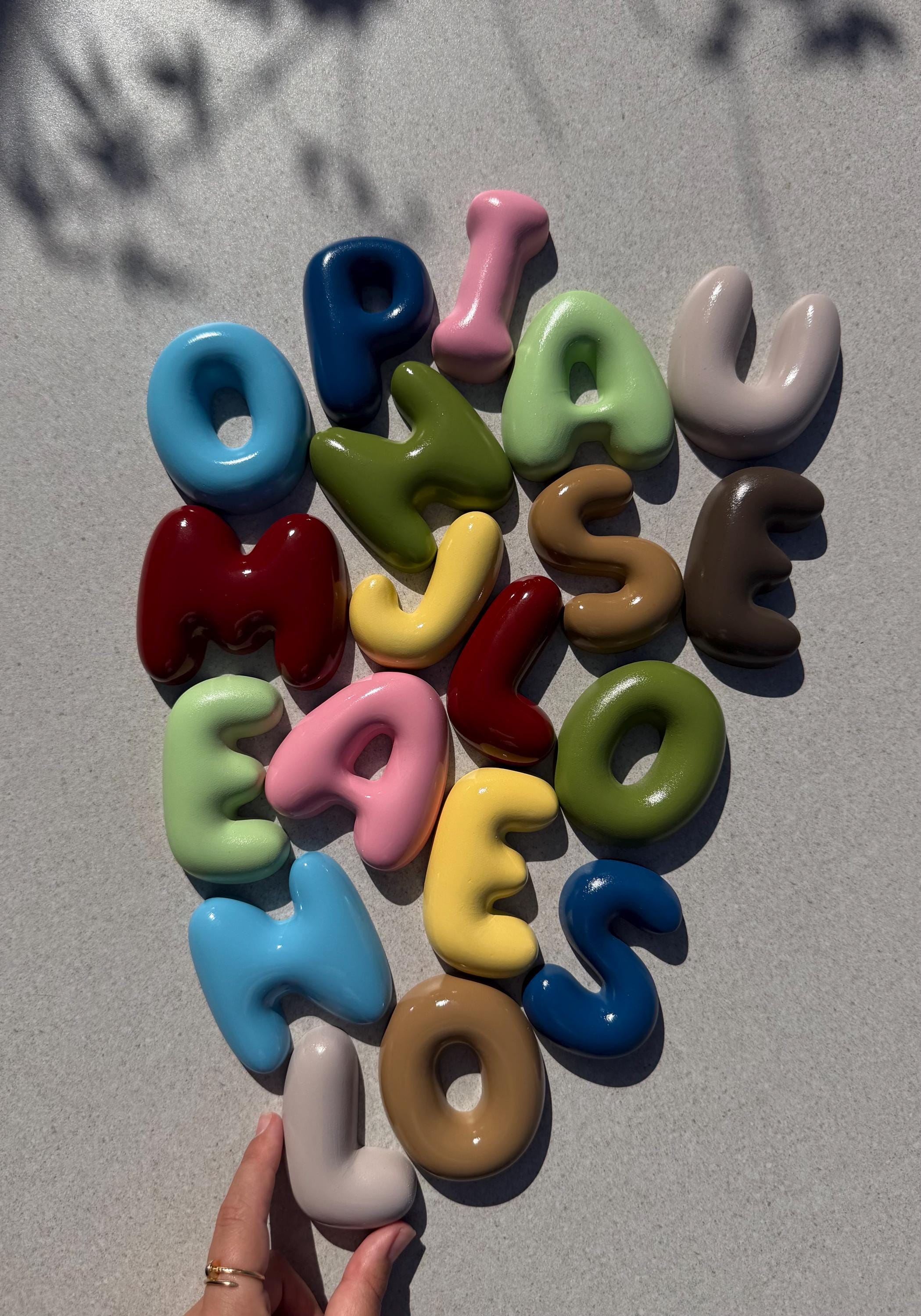 Glass buchstaben