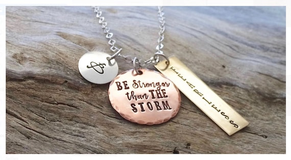 Be stronger than the storm jewelry clearance