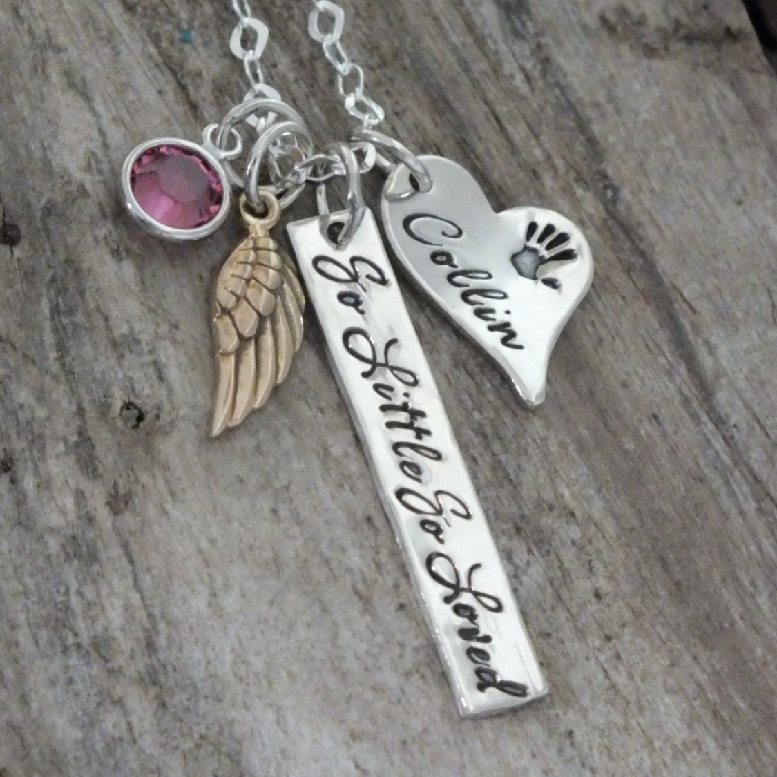 Miscarriage Keepsake, Miscarriage Necklace, Sterling Silver