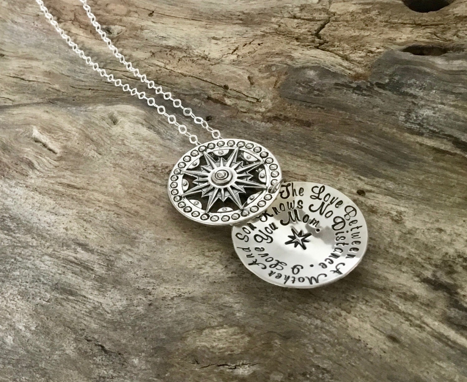 mother son necklace jewelry