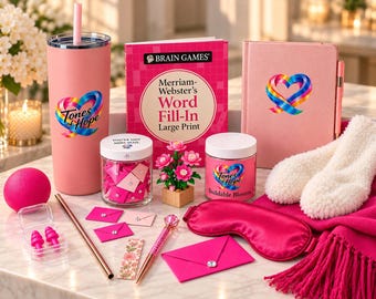 Breast Cancer Gift Box: Pink Ribbon Luxury Care Package | Tones of Hope Collection