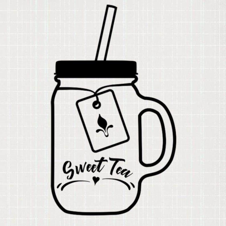 Free Free 198 Mason Jar Sweet Tea Svg SVG PNG EPS DXF File