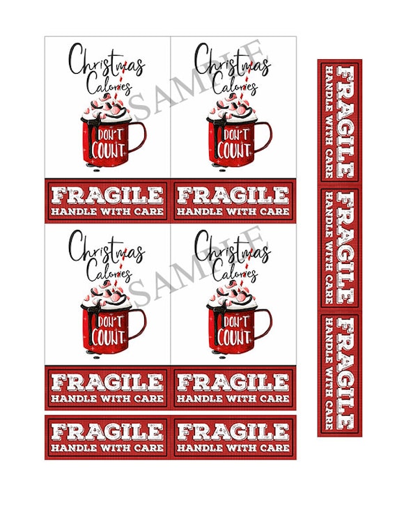 Printable 4x6 Xmas Delivery Labels Estimate Term Artwork - Mailing Labels - Xmas Go over Labels - PDF - PNG - Electronic Stickers photo relating to Fragile Printable named Printable 4x6 Xmas Delivery Labels Quotation Phrase Artwork - Mailing Labels - Xmas Go over Labels - PDF - PNG - Electronic Stickers