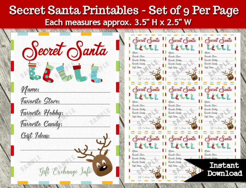 secret-santa-gift-exchange-printable-pdf-christmas-party-etsy