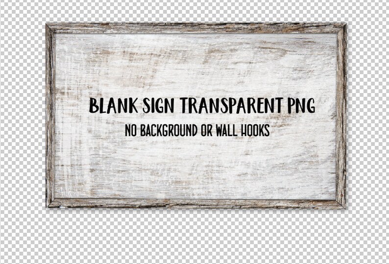 Download Blank Wood Sign Mockup Smart Object PSD Transparent PNG | Etsy