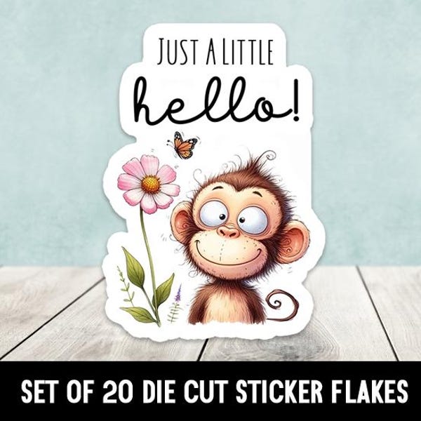 Chango de sticker - Etsy México