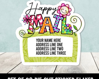 Etichette Handmade Adesive 30 Adesivi Personalizzati A Mano Con - Foto 7