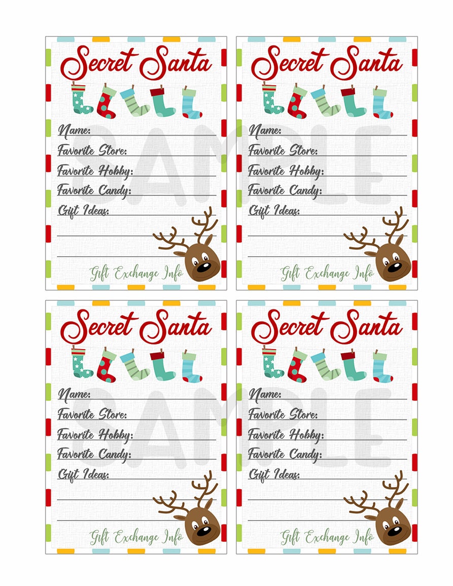 secret-santa-list-printables