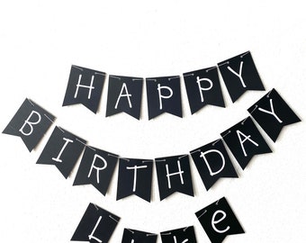 Personalized Name Happy Birthday Banner