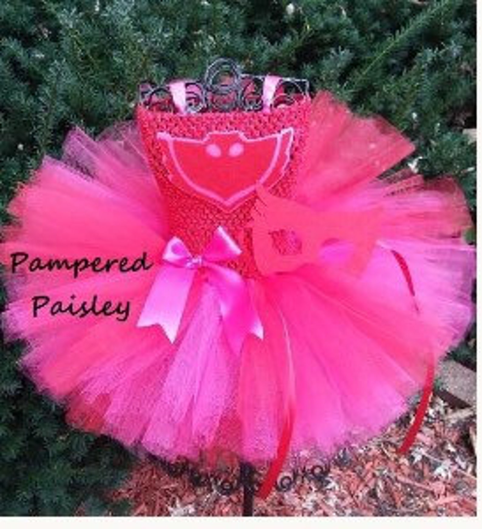 Owlette inspired tutu dress