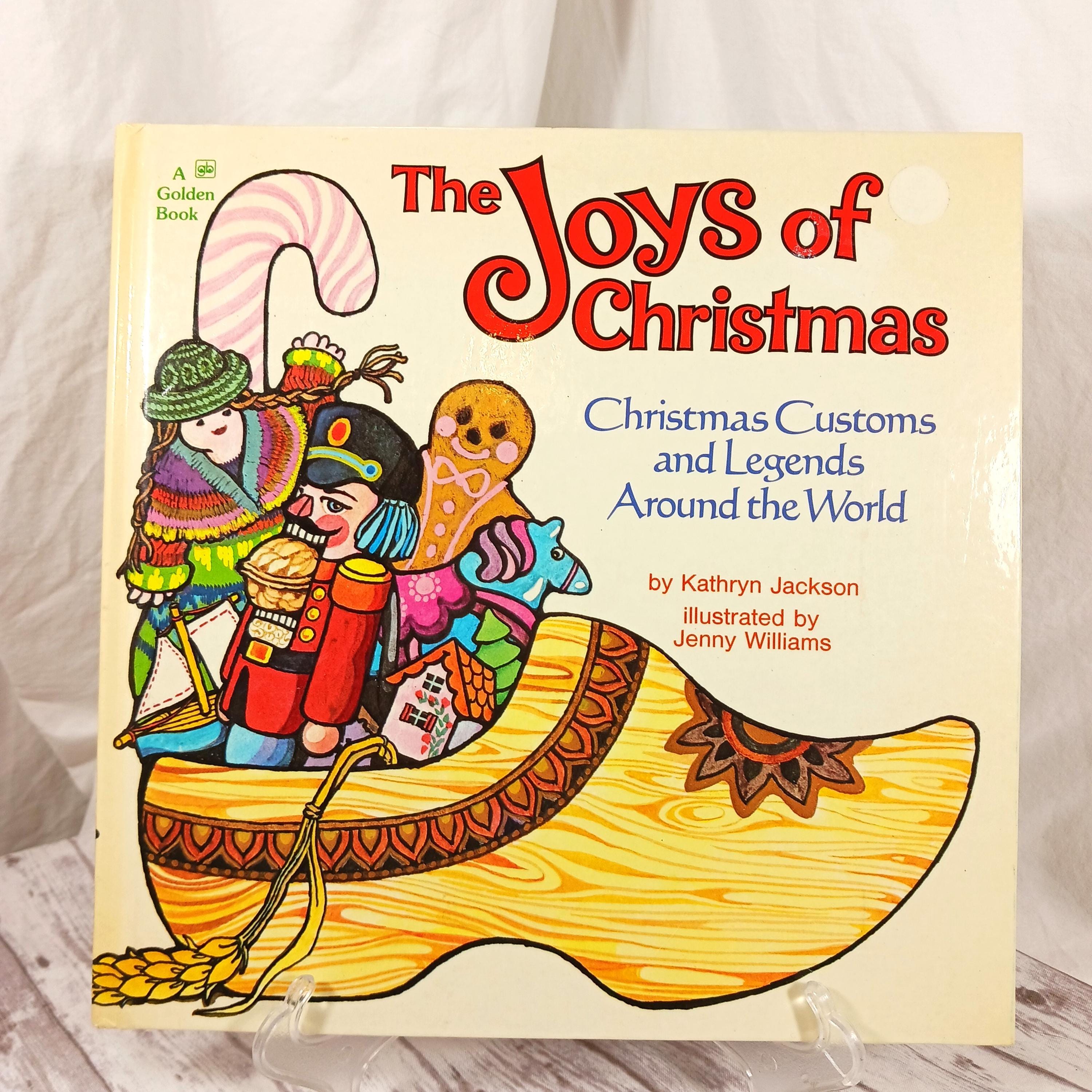 Vintage 1976 The Joys of Christmas Hard Cover Book by Kathryn Jackson