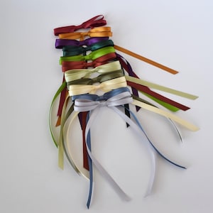 Hair Bow | Satin Hair Bow | Bows for Women | Bows for Girls | Ribbon Hair Clip