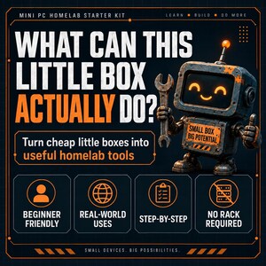 Mini PC Homelab Guide for Beginners | Home Server, Linux, Docker & Networking