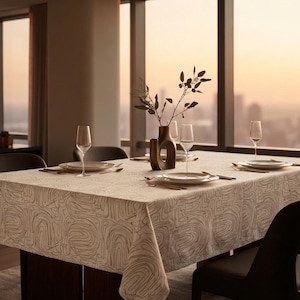 Abstract Arch Tablecloth