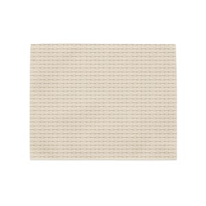 Beige Place Mat: Elegant beige place mat, minimalist design for kitchen table