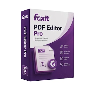 Foxit PDF Editor Pro 2025 | Lifetime License for Windows & Mac