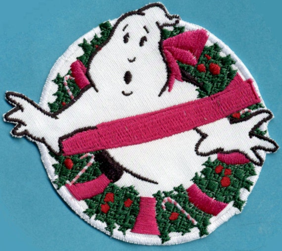 Ghostbusters 3 Headed Style No Ghost Embroidered Iron-On Patch Ghostbusters 3 Headed Style No Ghost Embroidered Iron-On Patch