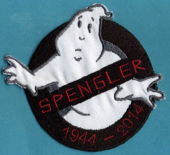 SPENGLER Memorial Ghostbusters No Ghost Patch  with Iron-On backing 