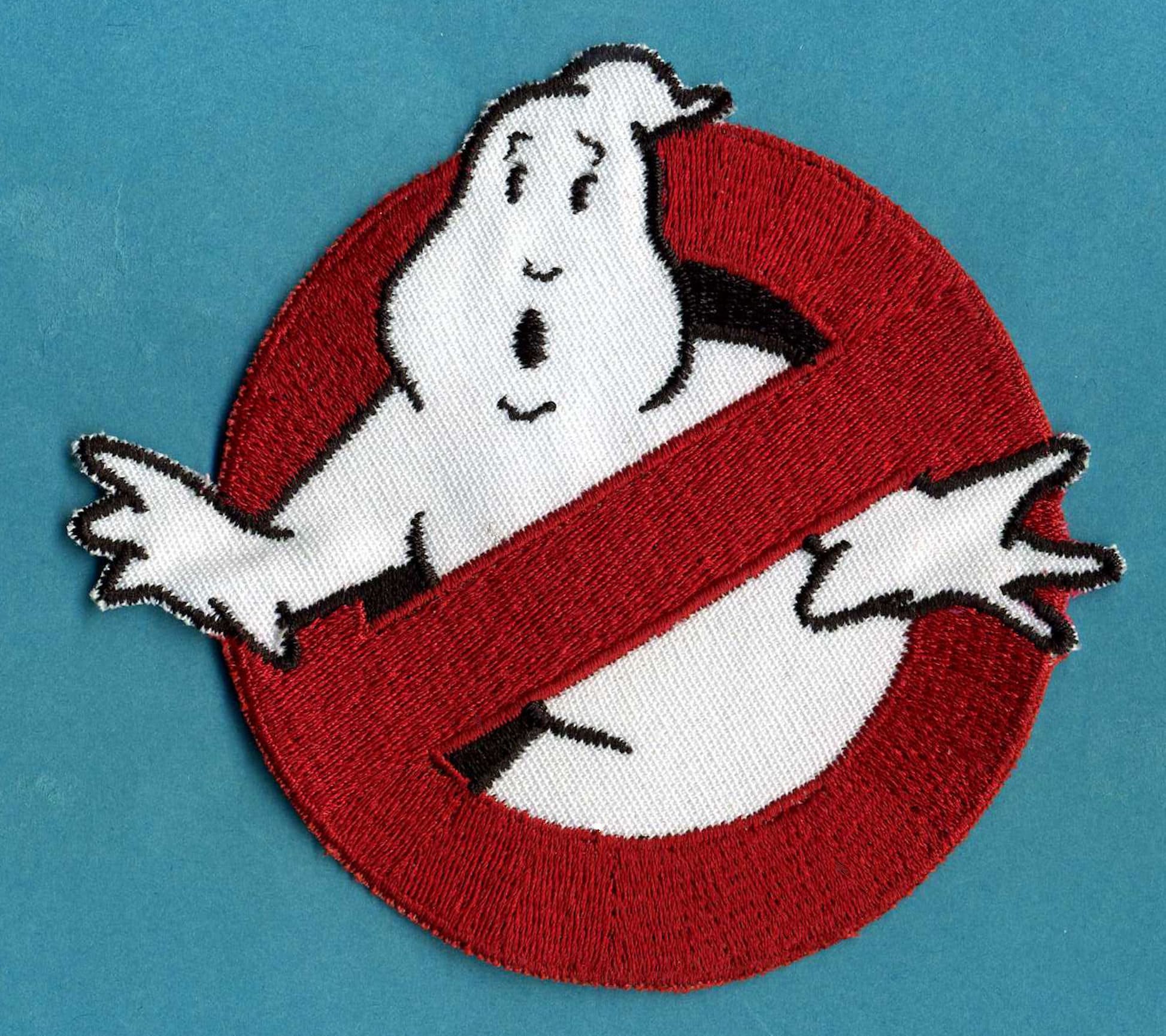 "YOUR NAME" TODDLER Sized Iron on  Custom Ghostbusters Name Tag Patch 