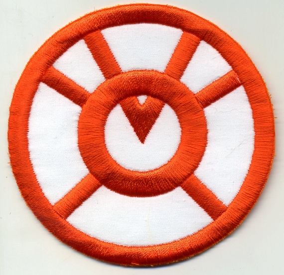 5" Red Lantern Corps Classic Embroidered Patch