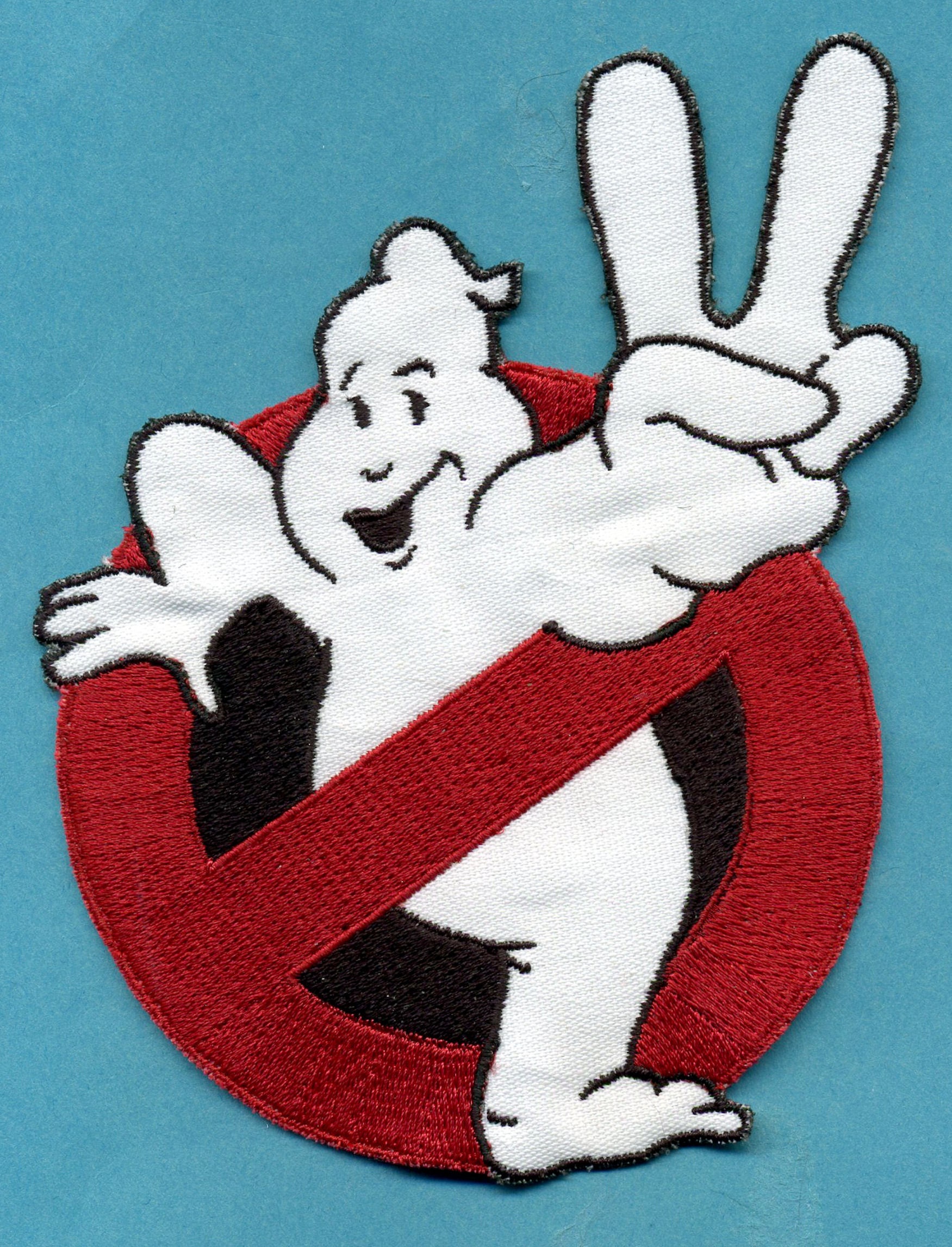 Green Lantern Ghostbusters No Ghost Embroidered Iron-On Patch 