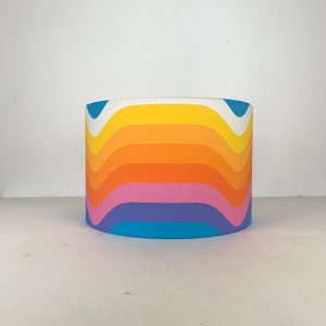retro  70s lampshade