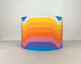 retro  70s lampshade