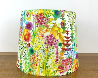 Liberty lampenschirm blumen stoff tresco
