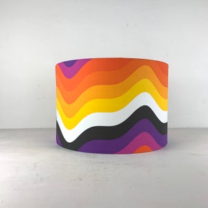 retro  70s lampshade